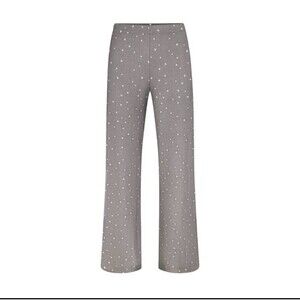 NWOT Skims Soft Lounge Sleep Pants in Star Print Heather Gray, Size Medium